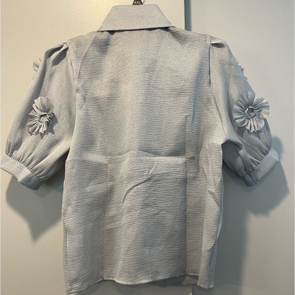 Gray Blouse - Picture 4 of 5